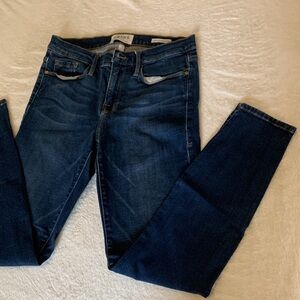 FRAME Le Skinny de Jeanne Crop Jeans